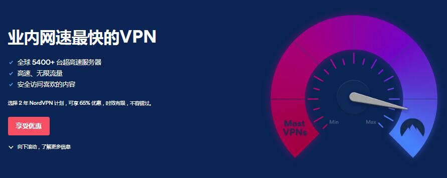 NordVPN：台灣VPN第二选择