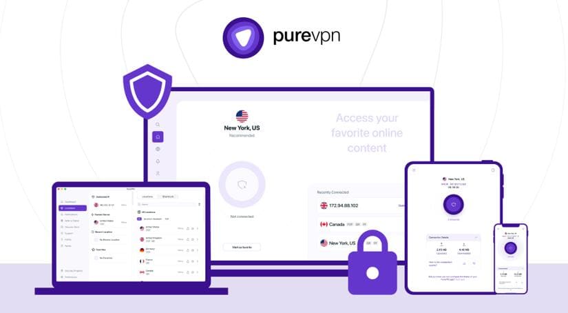 PureVPN Banner:中国VPN推荐,最好用的VPN排行,国内VPN排名