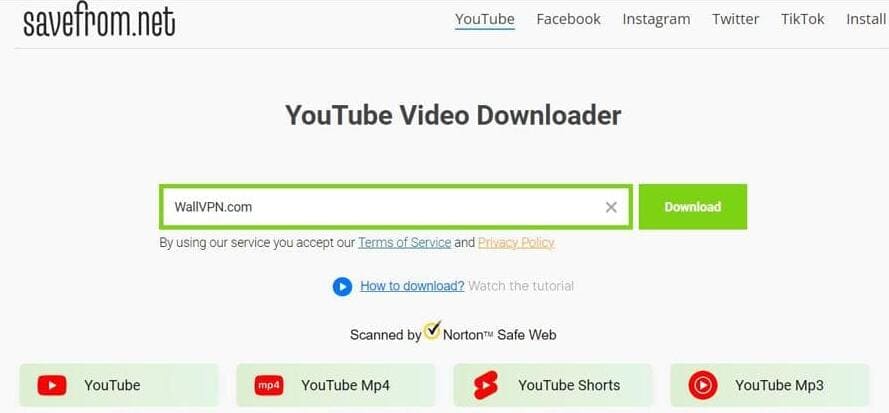 SaveFrom官网首页:Youtube下载工具,在线Youtube视频下载器