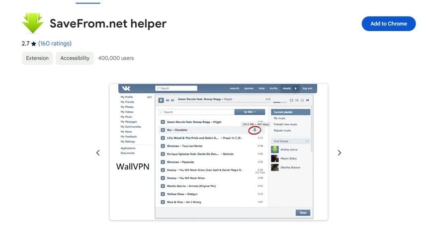 TikTok视频下载插件(三):SaveFrom.net Helper!TikTok视频下载,TikTok无水印下载