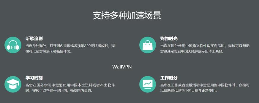 穿梭VPN支持多种加速场景:穿梭VPN安全吗?穿梭VPN怎么样?